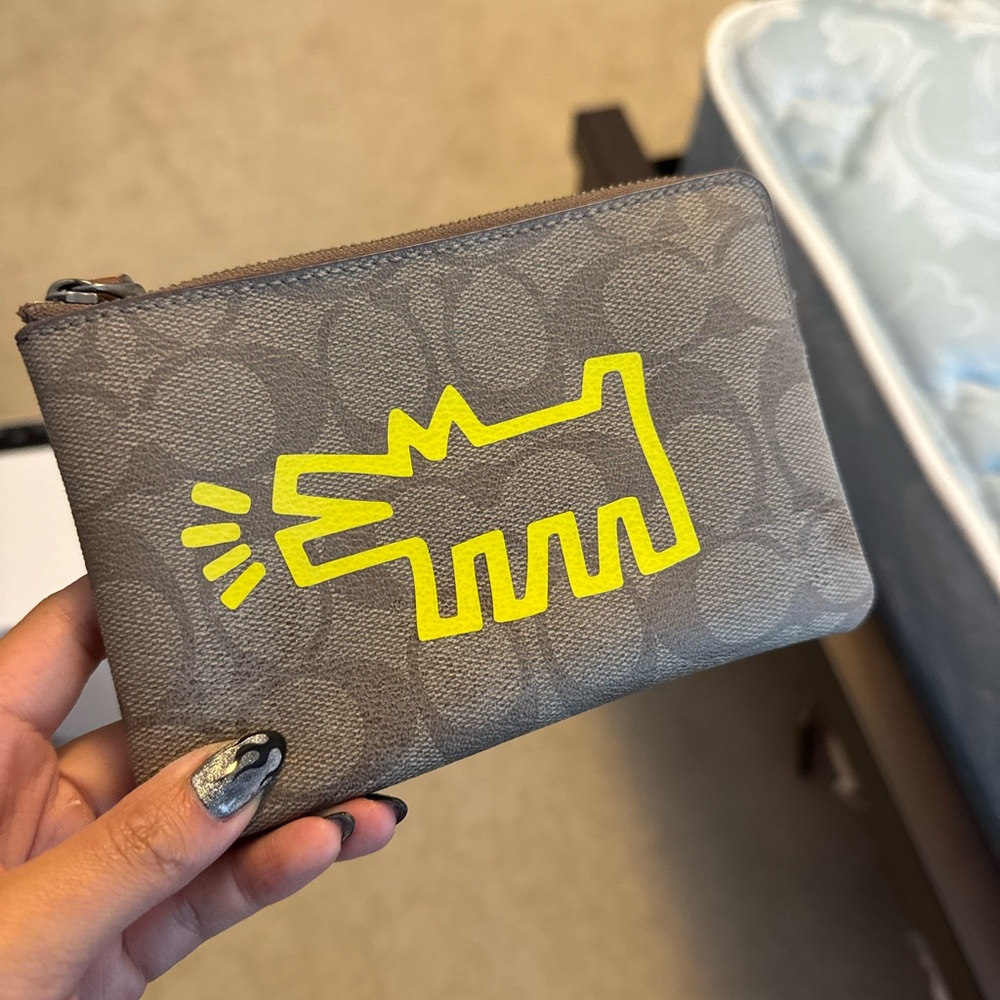 Coach Keith Haring Wristlet